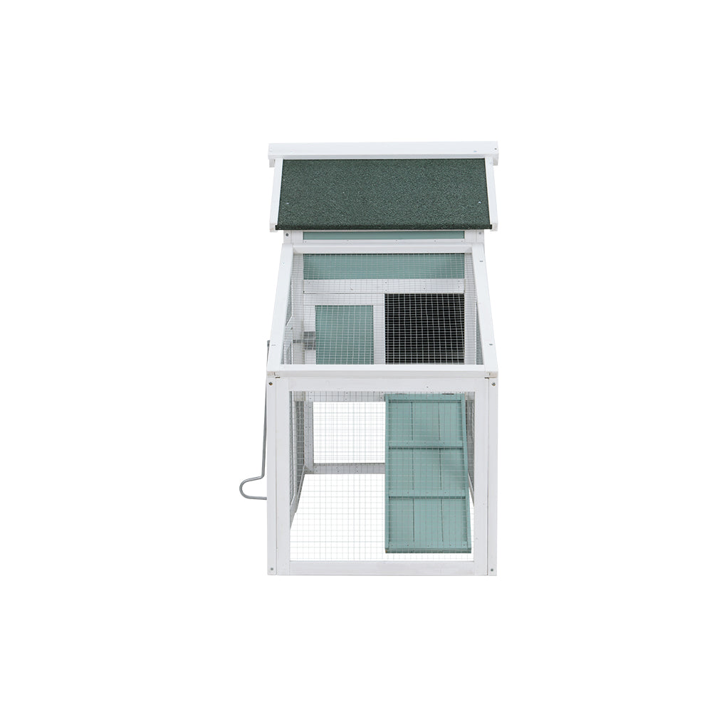 i.Pet Chicken Coop Rabbit Hutch 150cm x 60cm x 93cm Large Chicken Coop House Run Cage Wooden
