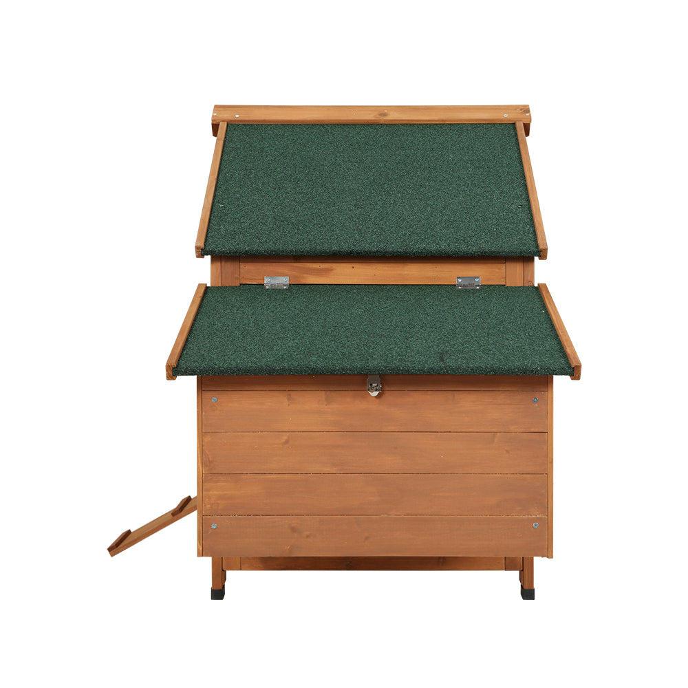 i.Pet Chicken Coop Rabbit Hutch 150cm x 68cm x 96cm Large Chicken Coop House Run Cage Wooden