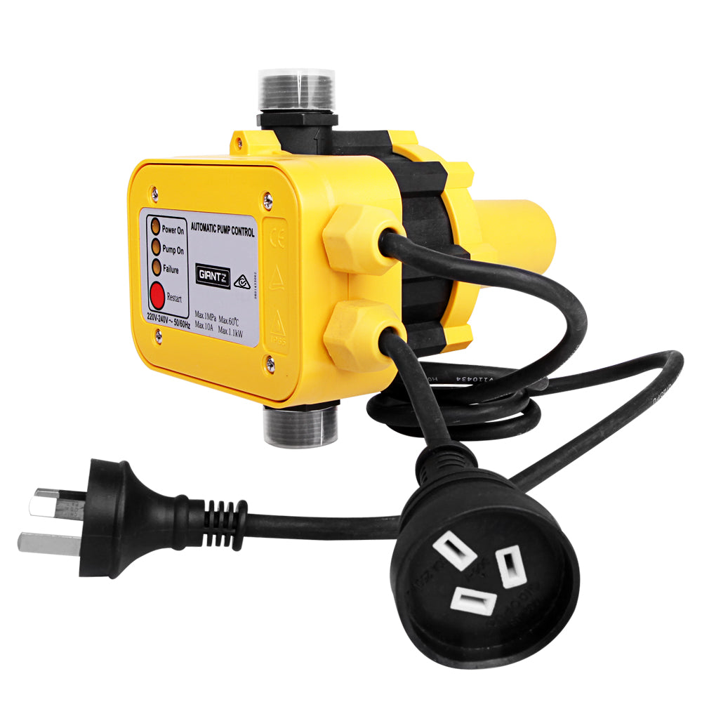 Giantz Auto Pressure Switch Control Electric Electronic Water Pump Controller