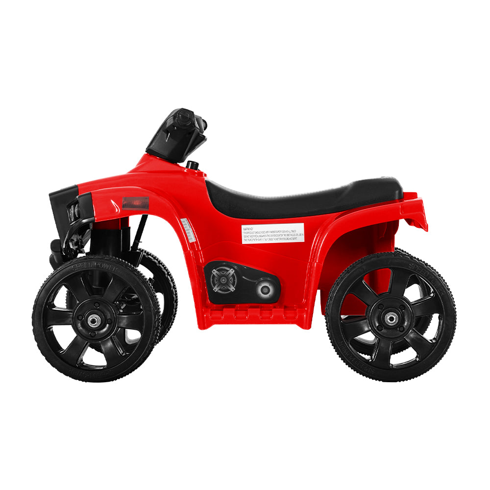 Rigo Kids Ride On Car ATV Quad Motorbike 4 Wheeler Electric Toys Battery Red