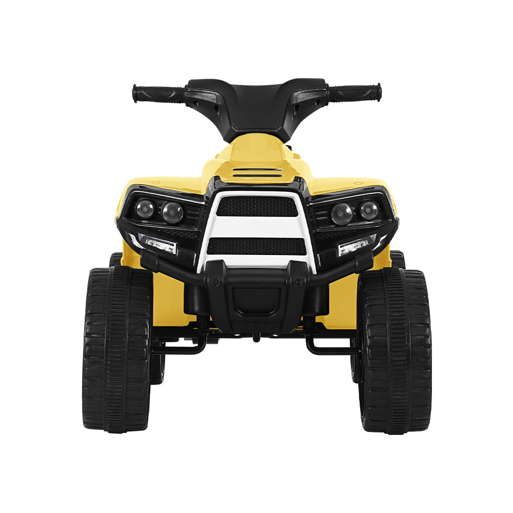 Rigo Kids Ride On Car ATV Quad Motorbike 4 Wheeler Electric Toys Battery Yellow