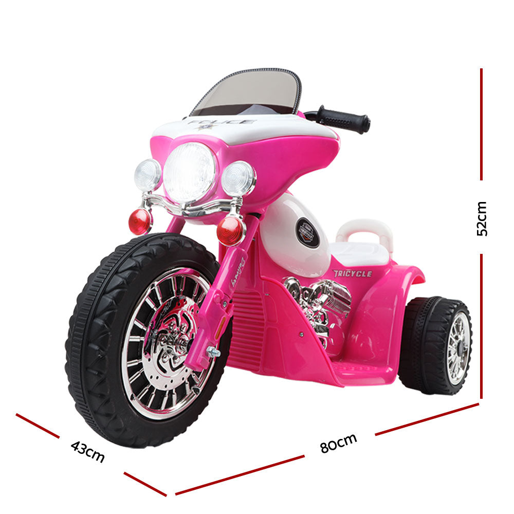 Rigo Kids Ride-on Motorcycle Motorbike Car Harley Style Electric Toy Police Bike