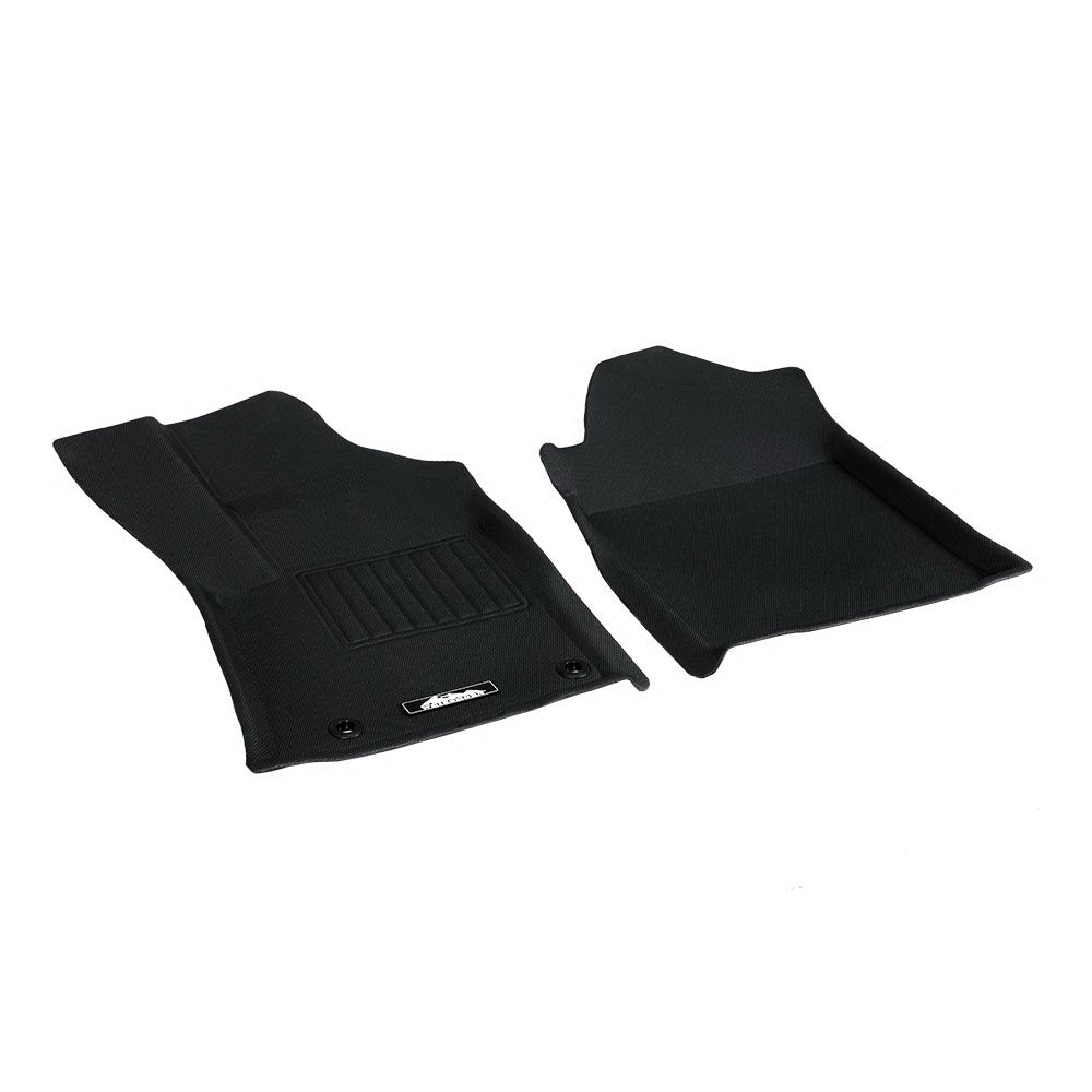 Weisshorn Car Rubber Floor Mats Compatible for Toyota Hilux Dual Cab 2015-2022