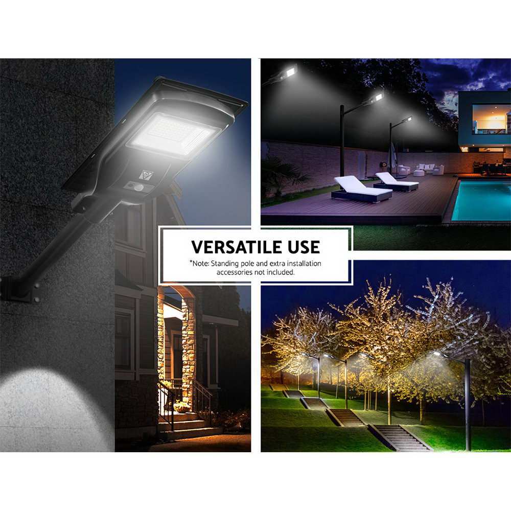 Leier LED Solar Street Lights Outdoor Garden Flood Light Motion Sensor Remote