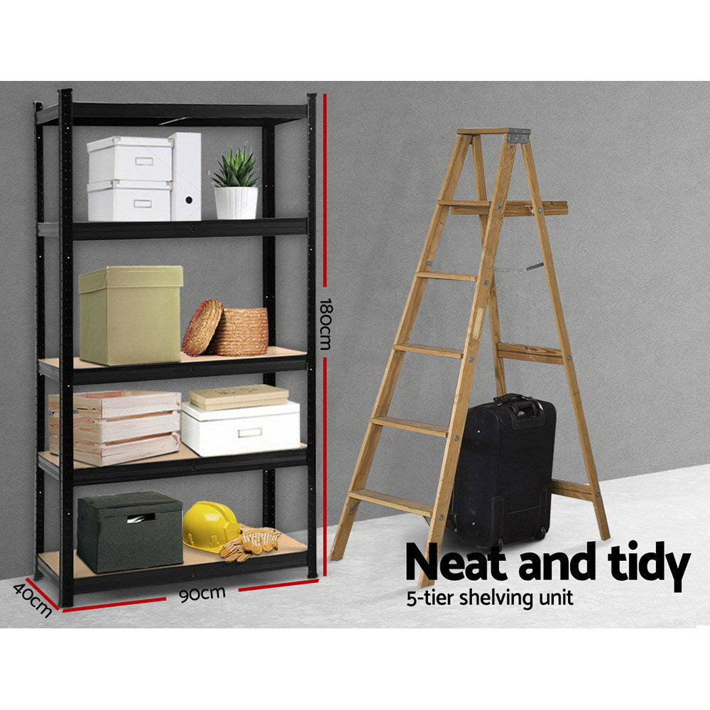 Giantz 1.8M Warehouse Rack Garage Shelving Pallet Racking Storage Shelves Steel
