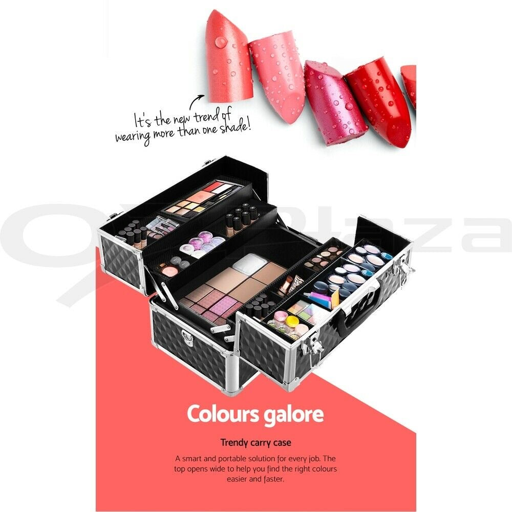 Embellir Beauty Case Makeup Travel Bag Organiser Cosmetic Storage Large Portable