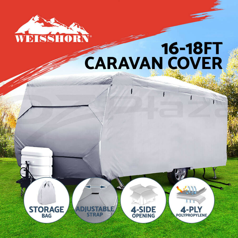 Weisshorn 16-18ft Caravan Cover Campervan 4 Layer UV Water Resistant