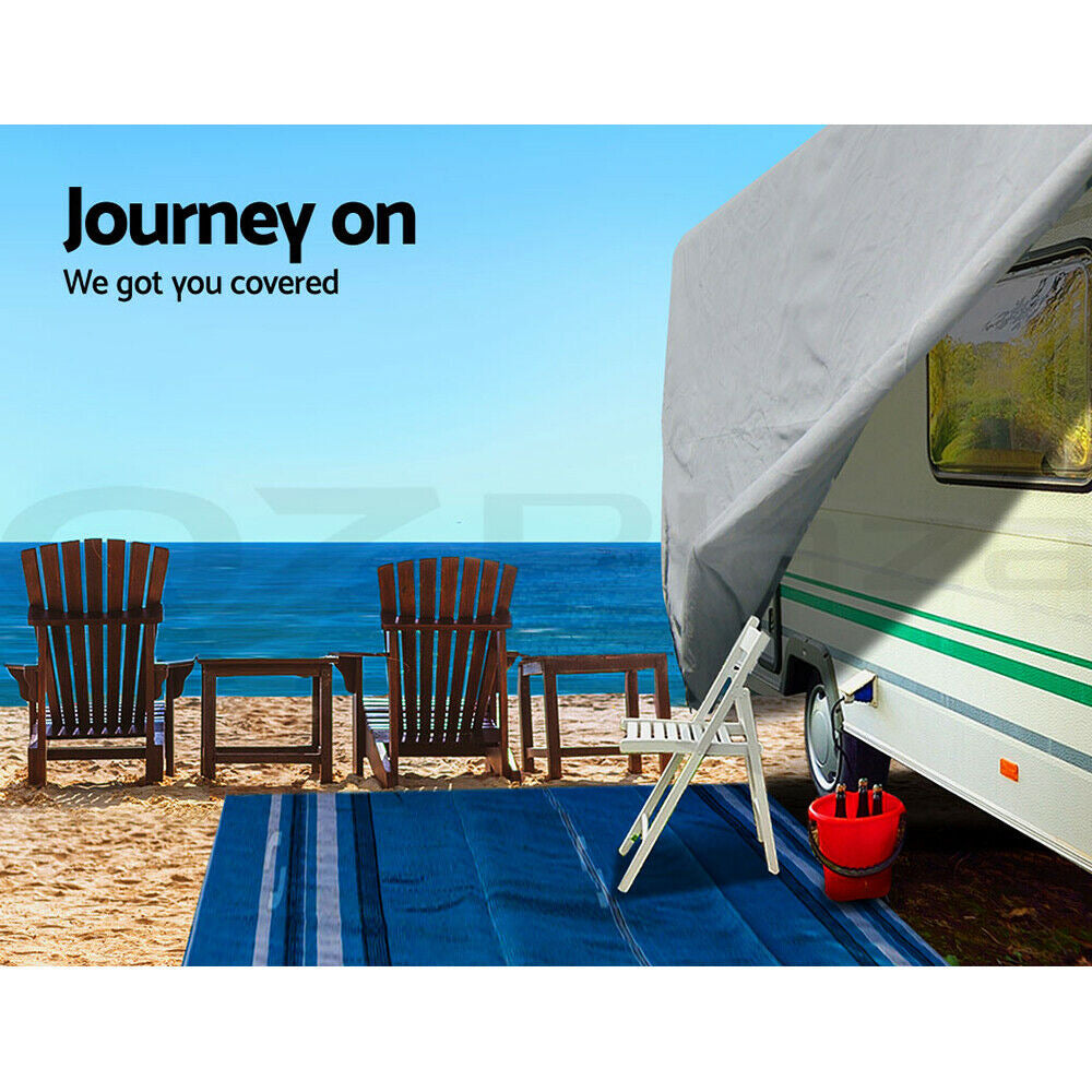 Weisshorn 14-16ft Caravan Cover Campervan 4 Layer UV Water Resistant