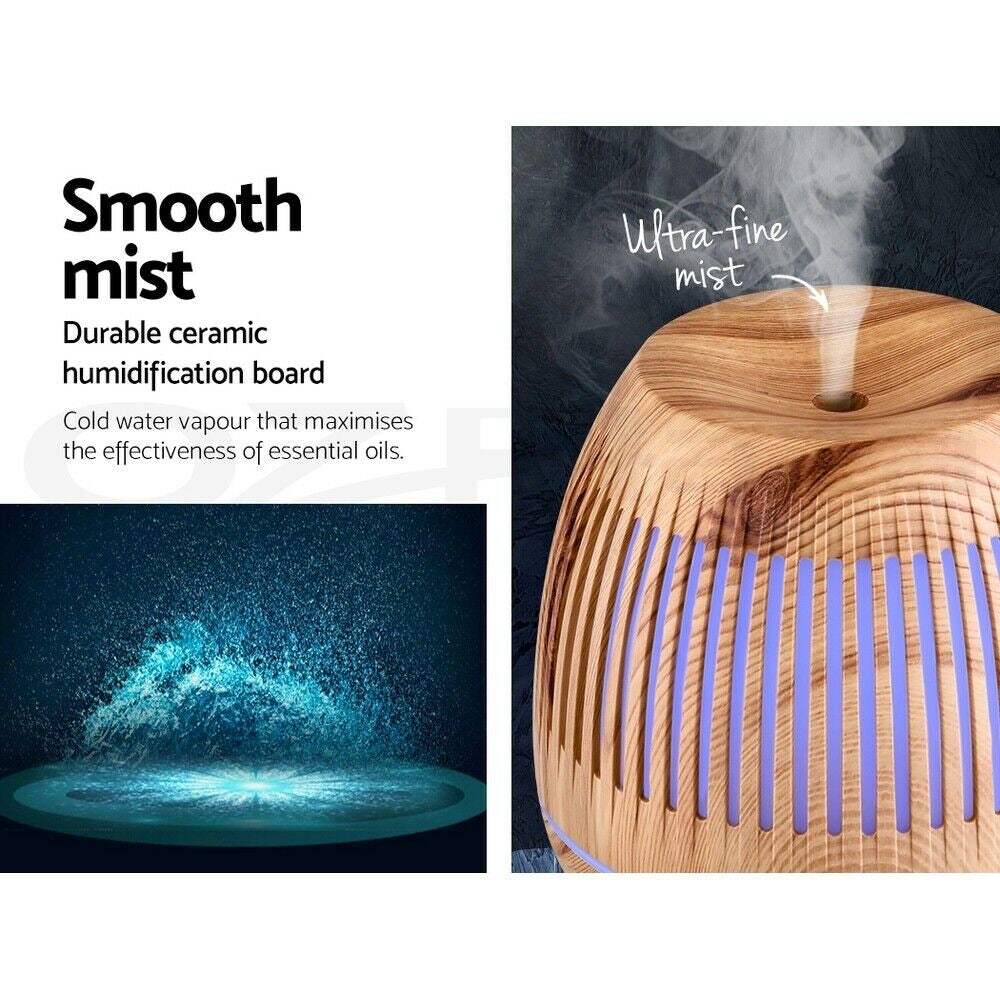 Devanti Aroma Diffuser Aromatherapy Humidifier 400ml