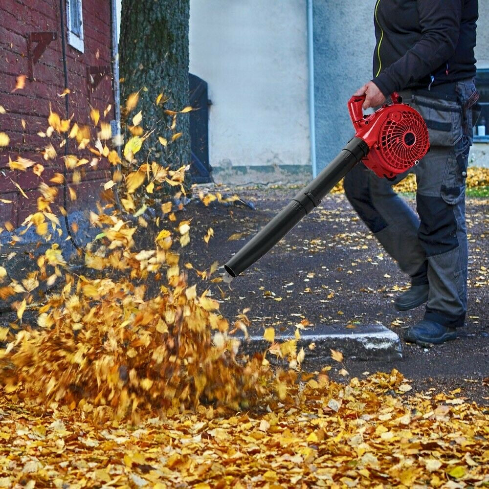 Giantz Petrol Leaf Blower Garden Vacuum Handheld Commercial Outdoor Tool 36CC