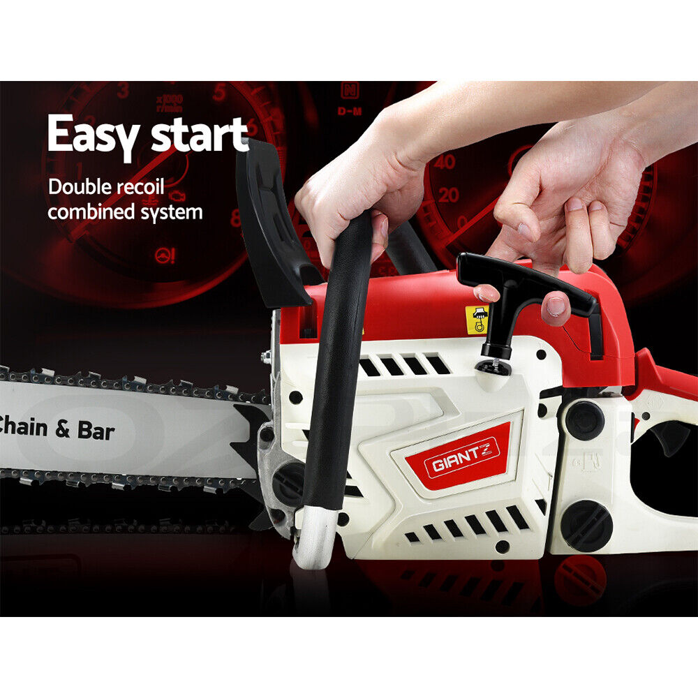 Giantz Chainsaw Petrol 52CC 20" Oregon Bar Commercial E-Start Pruning Chain Saw,Giantz Chainsaw Petrol 88CC 24" Oregon Bar Commercial E-Start Pruning Chain Saw