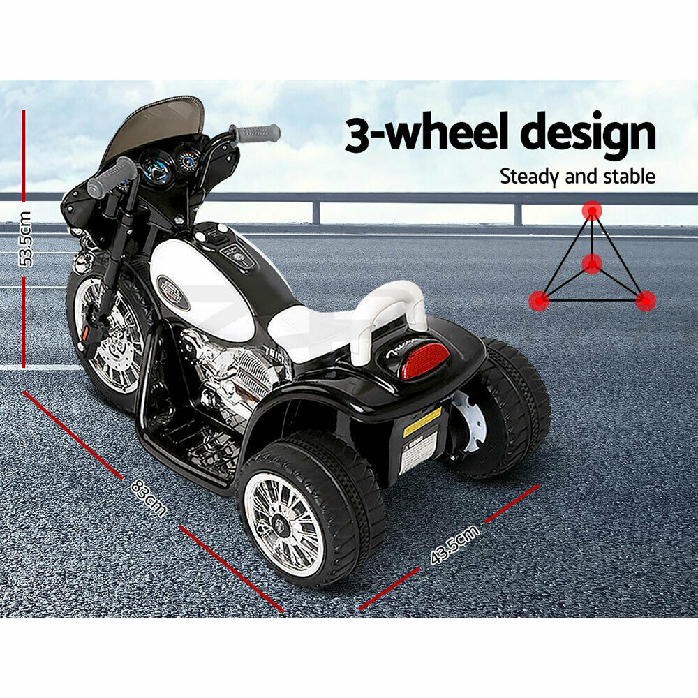 Rigo Kids Electric Ride On Motorcycle Motorbike Harley Bike Toys Battery Cars