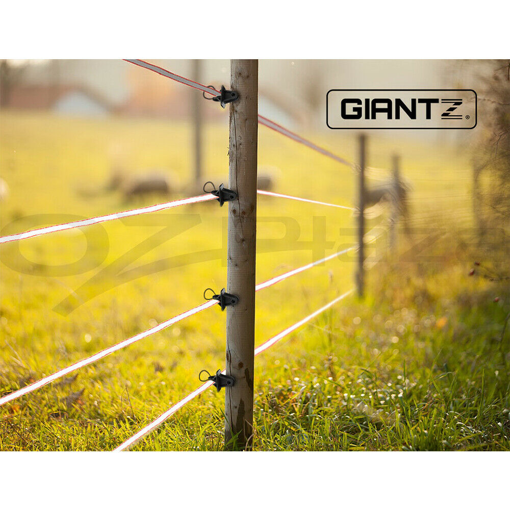 Giantz Electric Fence Poly Tape 400M Insulator