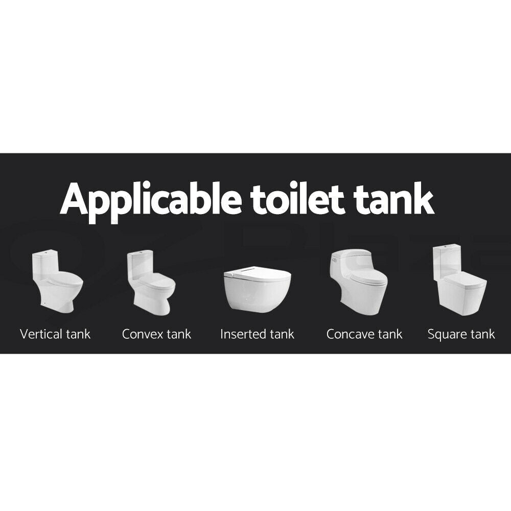 Cefito Non Electric Bidet Toilet Seat Cover Auto Water Spray Wash Knob Control