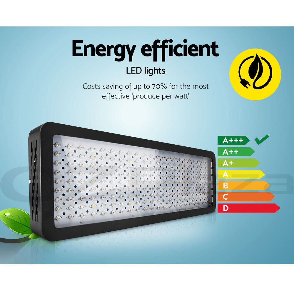 Green Fingers 2000W Grow Light LED Full Spectrum Indoor Plant All Stage Growth