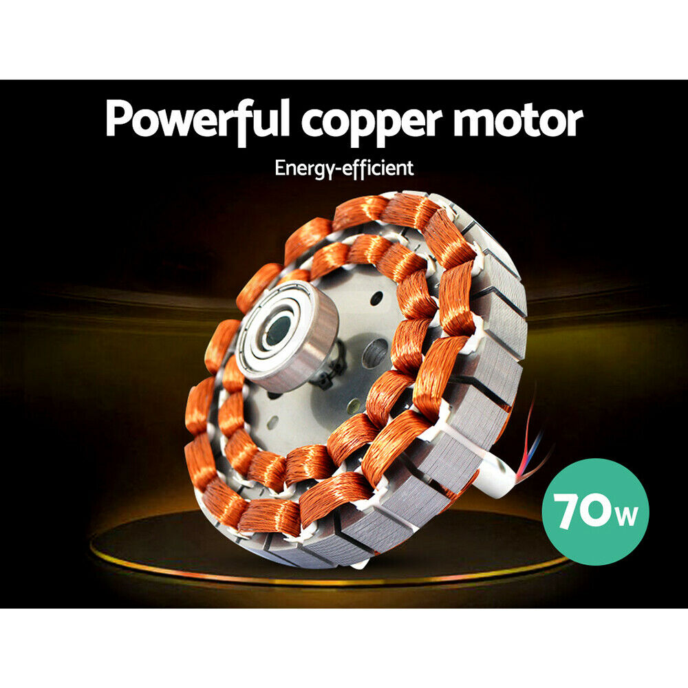 Devanti 52'' Ceiling Fan AC Motor 4 Blades w/Remote - White
