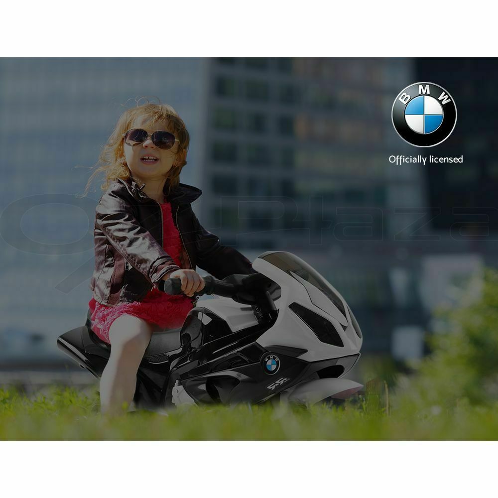 Kids Ride On Car Electric Ride On Cars Motorcycle Motorbike BMW Licensed S1000RR Black