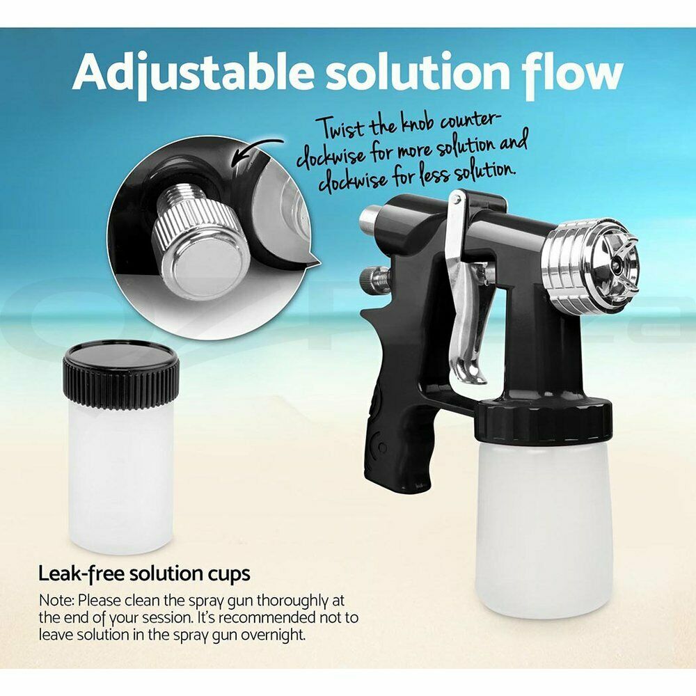 Alba. Spray Tan Machine Spray Gun Spray tent Kit HVLP System Fixed Speed Sunless