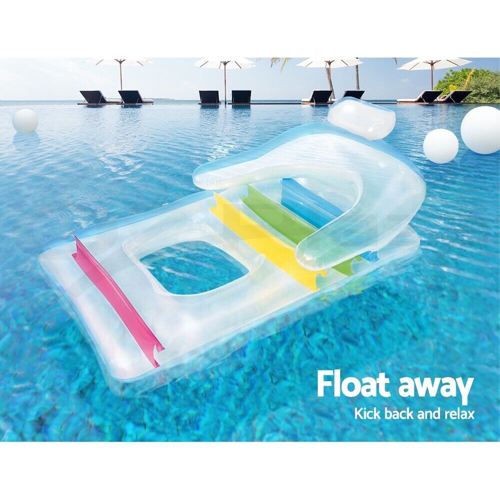 Bestway Pool Float Inflatable Lounge Seat Pillow Bed