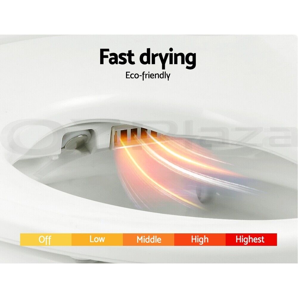 Cefito Electric Bidet Toilet Seat Cover Bathroom Spray Water Wash V Shape