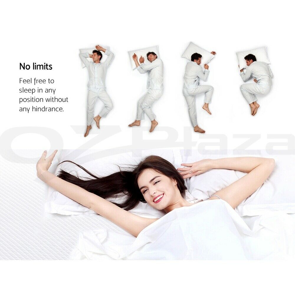 Giselle Bedding Memory Foam Mattress Topper 8cm Single