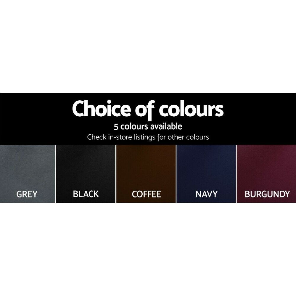 Artiss Sofa Cover Couch Covers 3 Seater Stretch Black