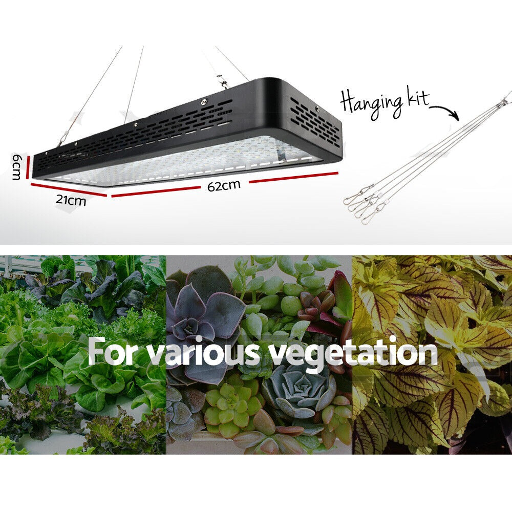Green Fingers 2000W Grow Light LED Full Spectrum Indoor Plant All Stage Growth
