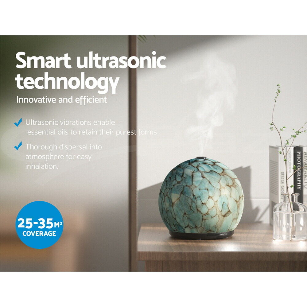 Devanti Aroma Diffuser Aromatherapy Glass 240ml