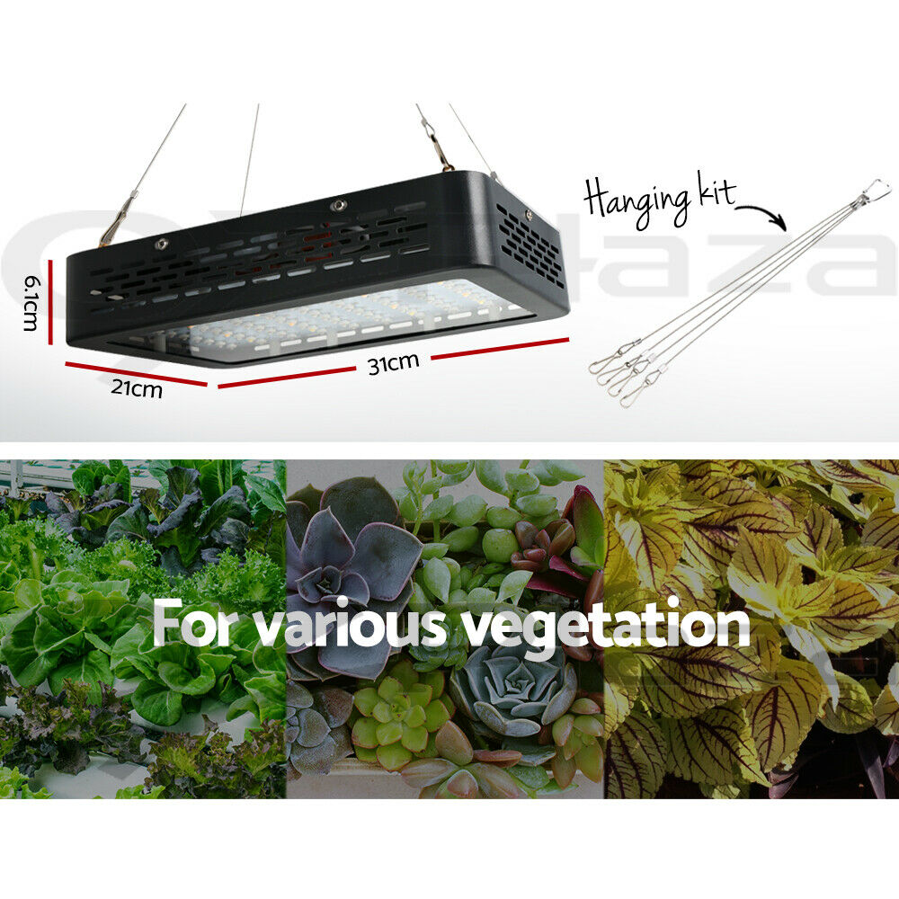 Green Fingers 1000W Grow Light LED Full Spectrum Indoor Plant All Stage Growth