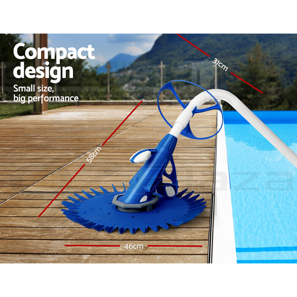 Aqua Buddy Pool Cleaner Automatic Vacuum Floor Climb Swimming Wall Pool 10M Hose