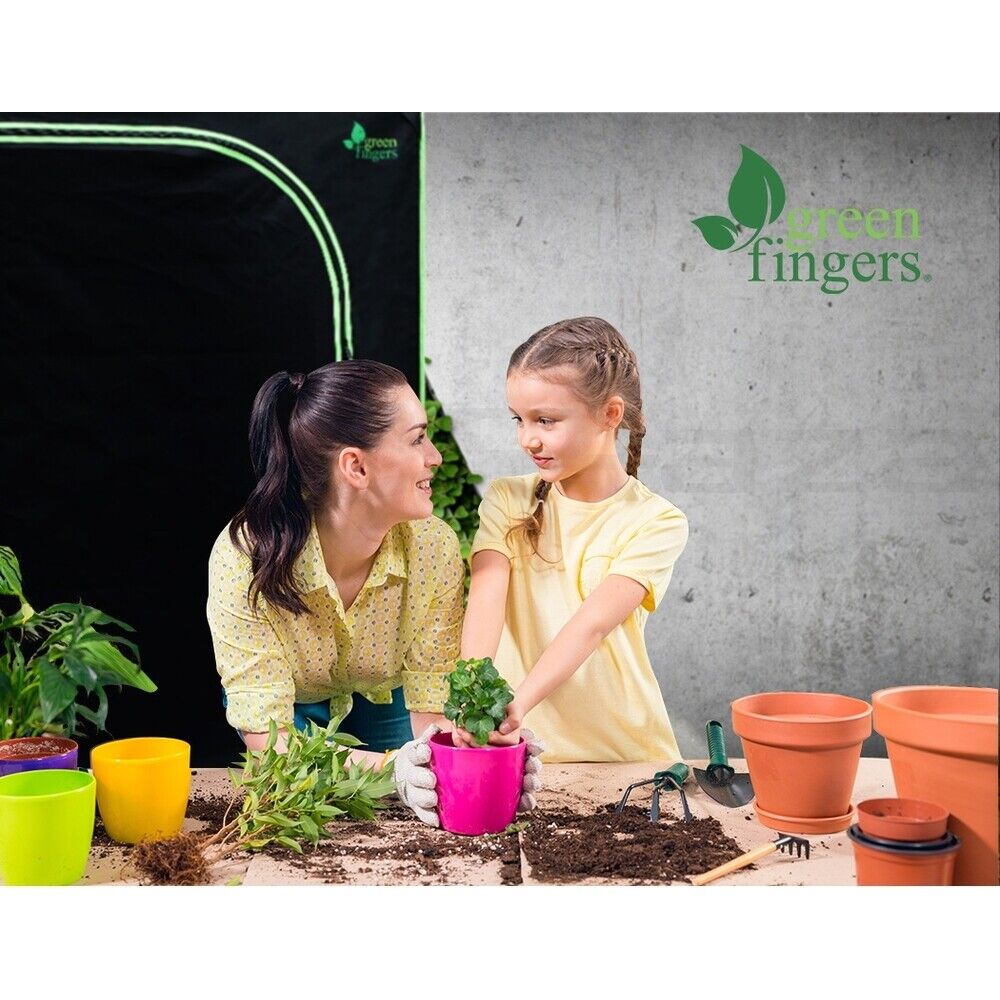 Greenfingers Grow Tent 900x90x180CM 1680D Hydroponics Kit Indoor Plant Room System