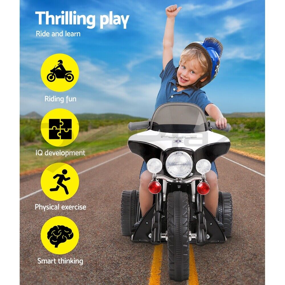Rigo Kids Electric Ride On Motorcycle Motorbike Harley Bike Toys Battery Cars