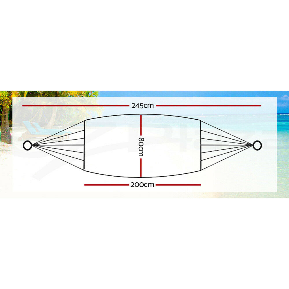 Gardeon Hammock Bed Outdoor Chair Camping Hammocks Hanging Mesh