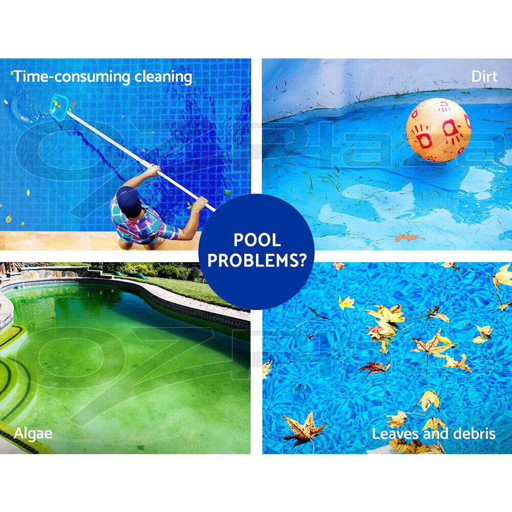 Aqua Buddy Pool Cleaner Automatic Vacuum Floor Climb Swimming Wall Pool 10M Hose