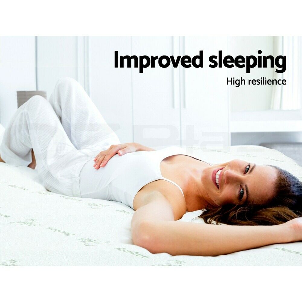 Giselle Bedding Memory Foam Mattress Topper 8cm Double