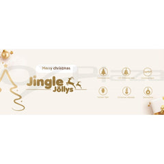 20M Christmas Lights Icicle Light 800 LED Warm White Decor Jingle Jollys