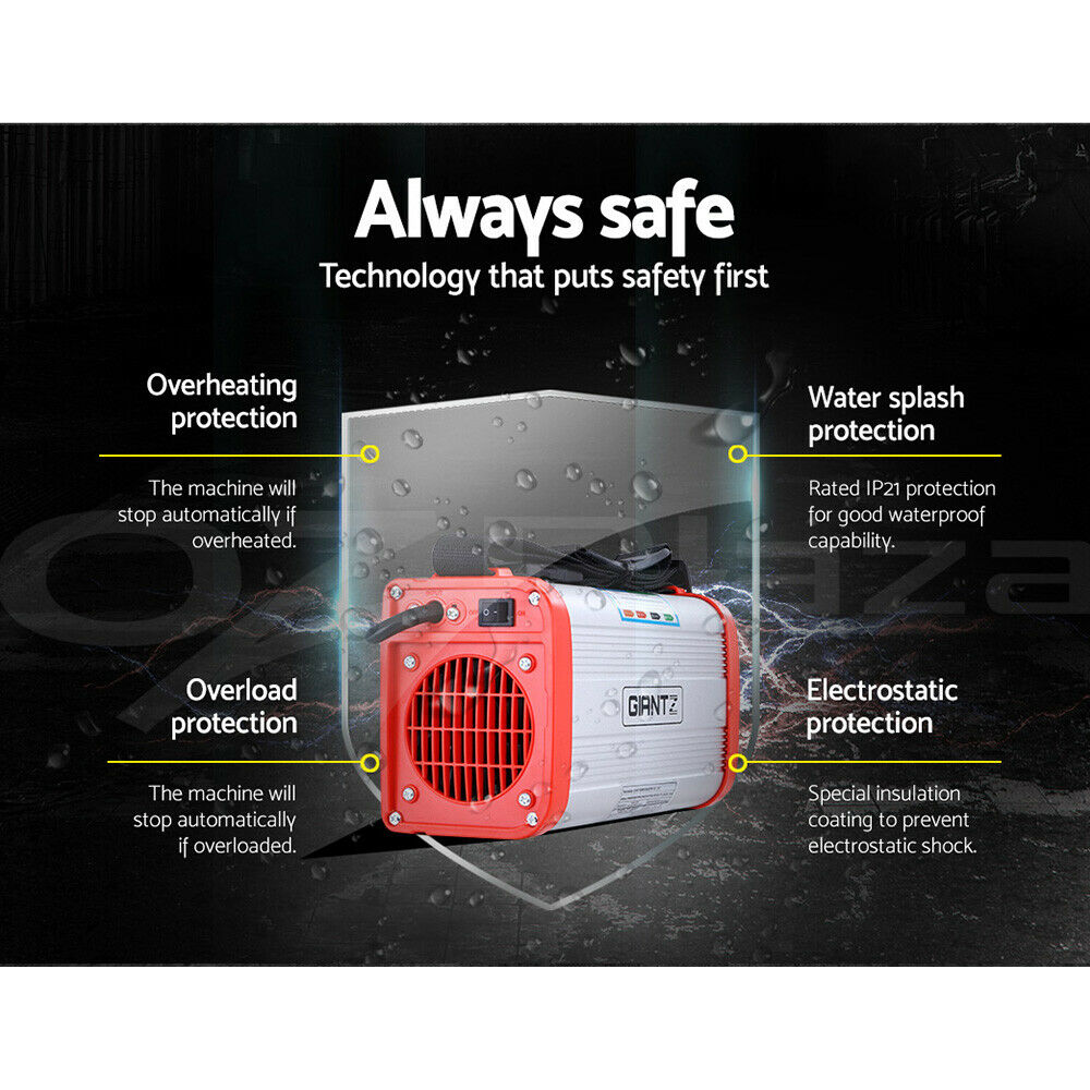 Giantz 280 Amp Inverter Welder DC MMA ARC IGBT Stick Portable Welding Machine